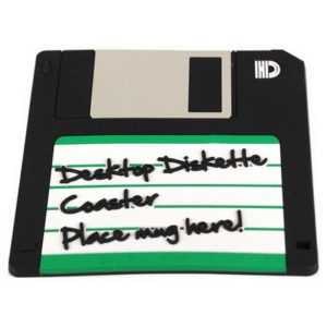 Underlägg 2-pack Retro - Floppy Disc