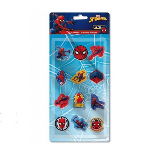 Spiderman suddgummi 12-pack Marvel