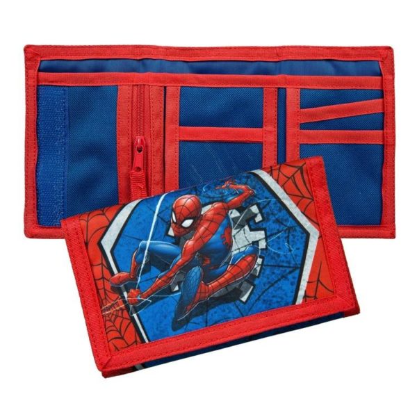 Spidermanplånbok med 7 fickor Marvel