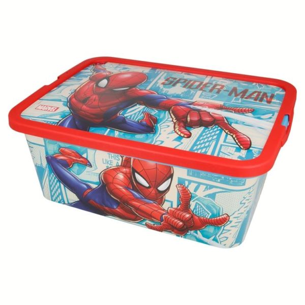 Spiderman förvaringslåda 13L Marvel
