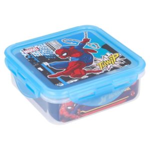 Spiderman "Thwip" låda med luft- och vattentät förslutning 500ml BPA fri Marvel