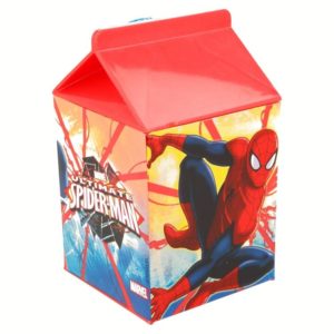 Ultimate Spiderman flaska formad som ett mjölkpaket 460ml Marvel
