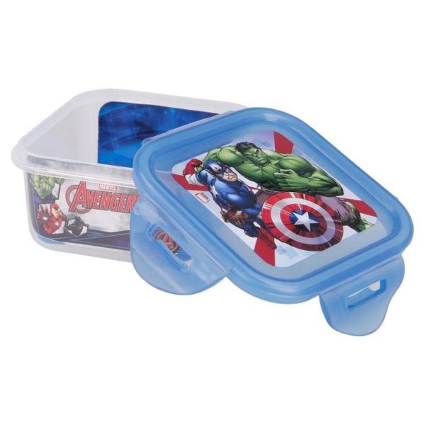 Avengers låda med luft- och vattentät förslutning 290ml BPA fri Marvel