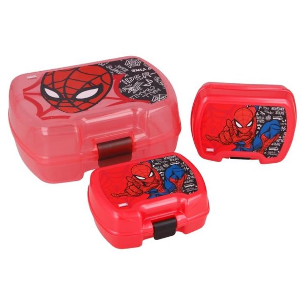 Spiderman 3 lådor BPA fria Marvel