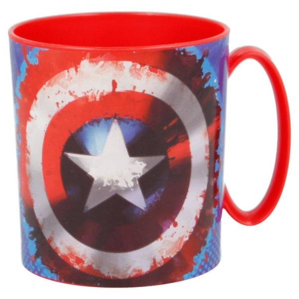 Captain America Mikrovågsmugg 350ml Marvel