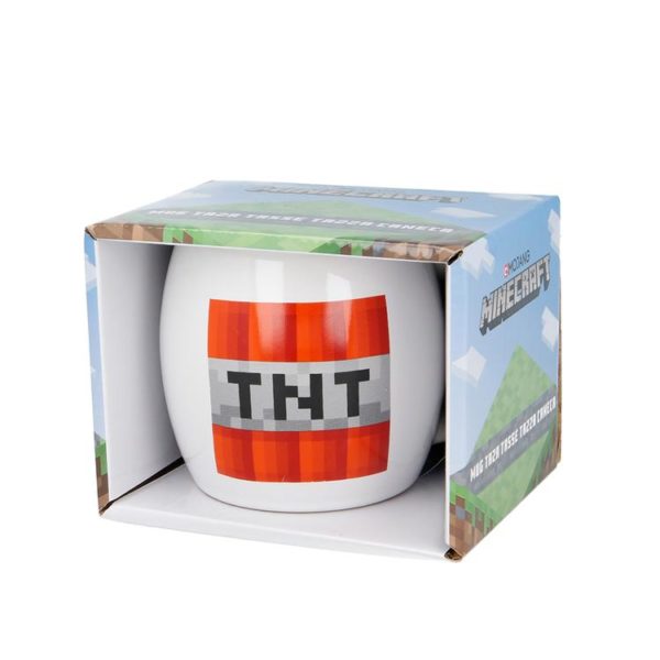TNT/Creeper glob keramikmugg 380ml Minecraft