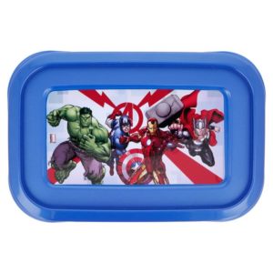 Avengers rektangulära lådor 3-pack BPA fria Marvel