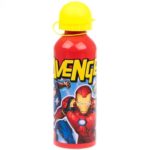 Avengers rödgul flaska av aluminium 500ml Marvel