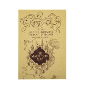 Marauder's Map Anteckningsblock Harry Potter