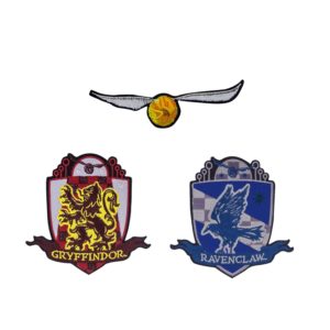 Golden Snitch Tygmärke (3st) Harry Potter