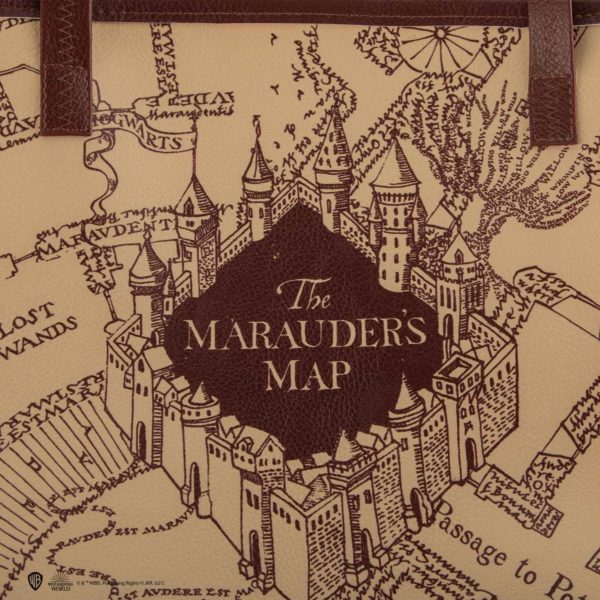 Marauder's Map Shoppingväska med Plånbok Harry Potter