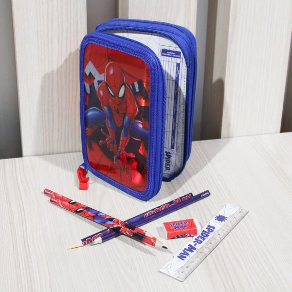 Spiderman Pennfodral 38st Giotto Premium-pennor Marvel
