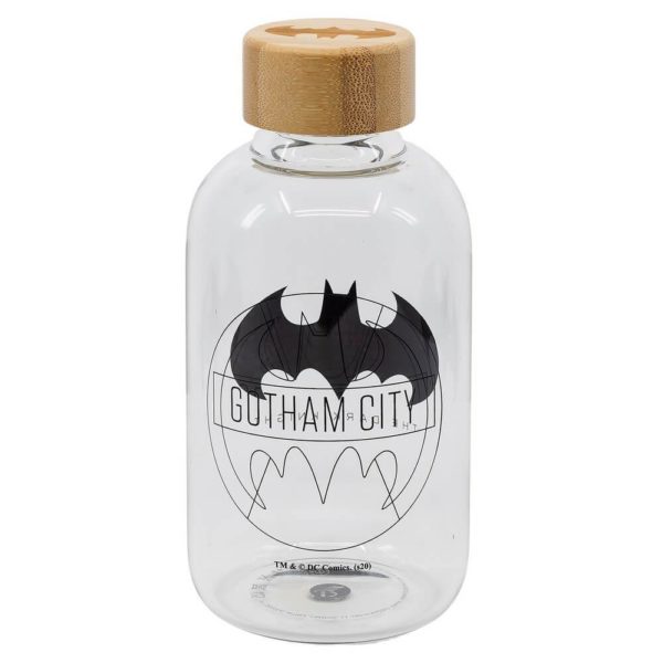Gotham City Glasflaska 620ml Batman