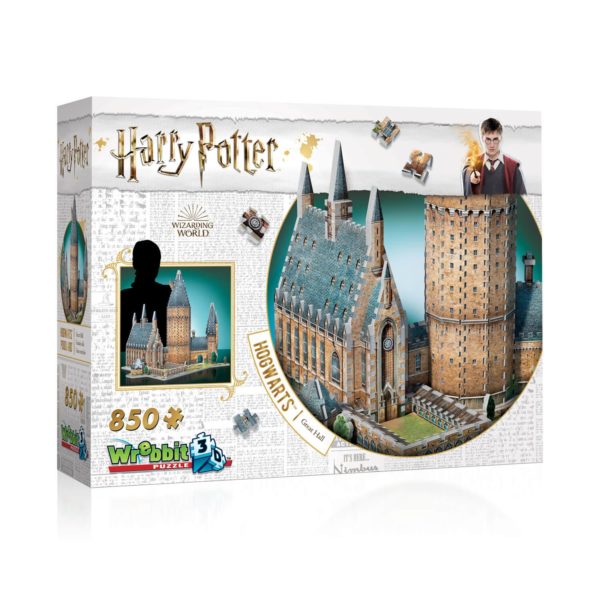 Hogwarts Great Hall 3D-pussel 850 Bitar Harry Potter
