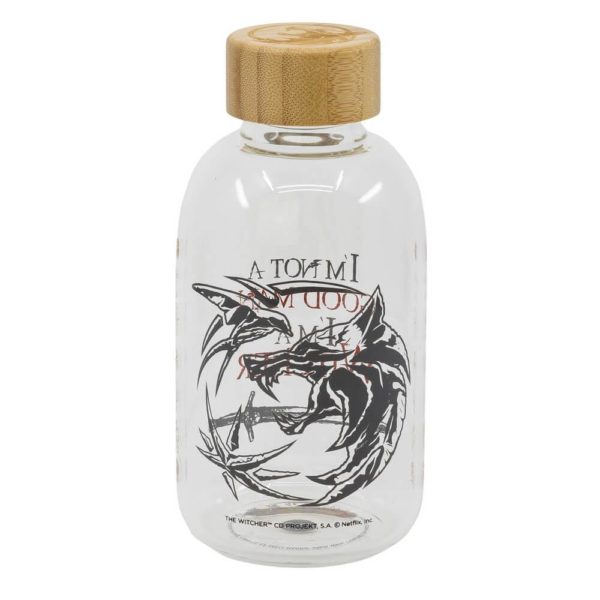 "I'm not a good man. I'm a Witcher" Glasflaska 620ml The Witcher