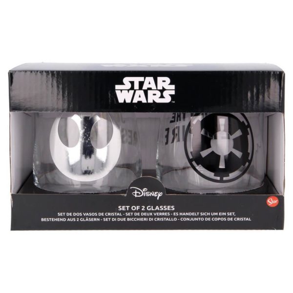 "Join The Empire/Join The Resistance" 2-pack Dricksglas 510ml Star Wars