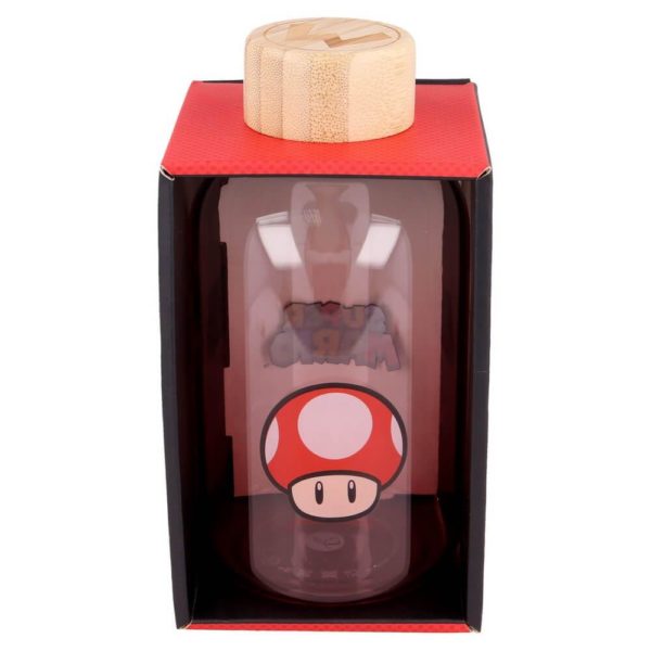 Super Mario Glasflaska 620ml Nintendo