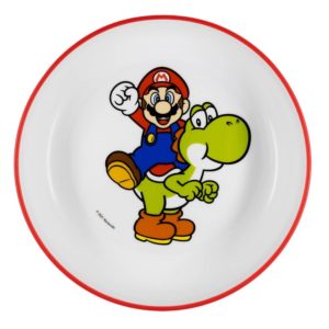 Mario & Yoshi Non-Slip Skål Super Mario