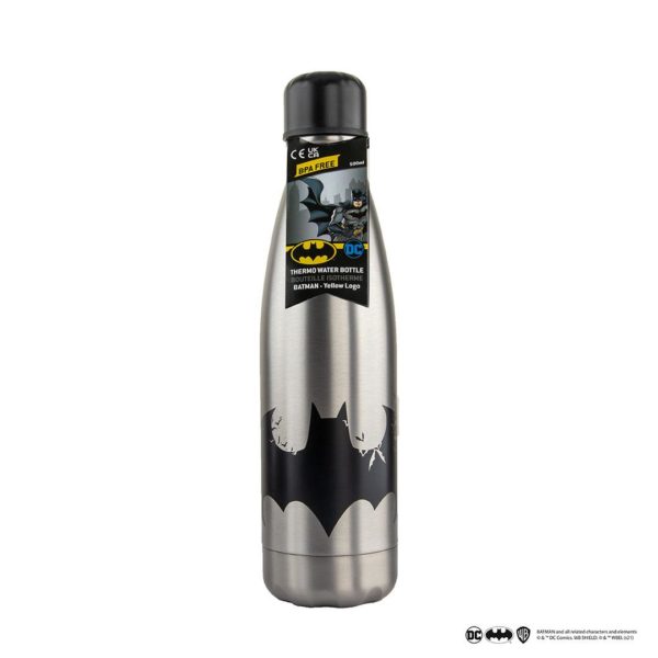 Batman Svart Logo Termosflaska i Rostfritt Stål 500ml Batman