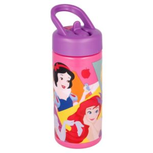Disney-Prinsessor Flaska med Pip/Sugrör 410ml Disney