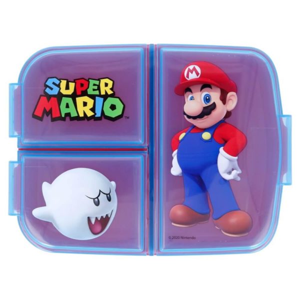 Matlåda med 3 Fack Super Mario