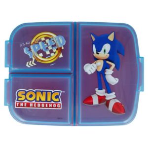 Matlåda med 3 Fack Sonic The Hedgehog