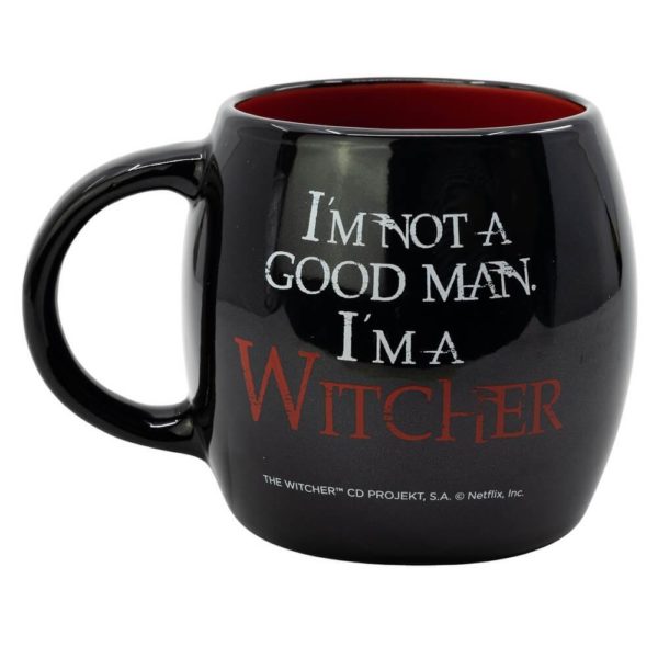 "I'm Not A Good Man, I'm A Witcher" Glob Mugg 380ml The Witcher