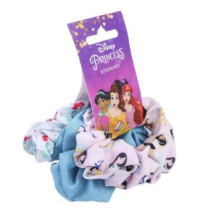 Prinsessor & Hjältinnor Scrunchie-set (3st) Disney