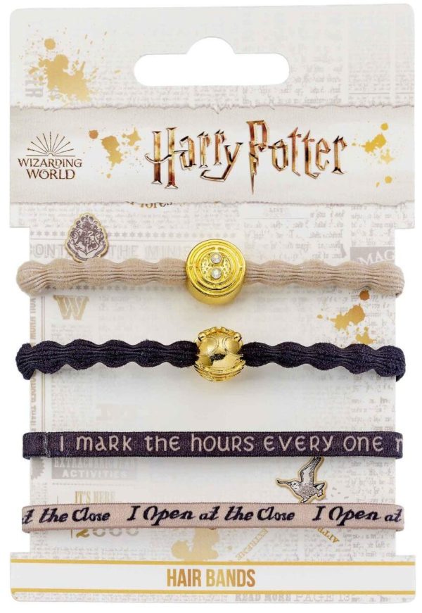 Tidvändare / Golden Snitch Hårband Set (4st) Harry Potter