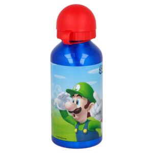 Mario & Luigi Aluminiumflaska 400ml Super Mario
