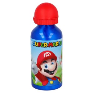 Mario & Luigi Aluminiumflaska 400ml Super Mario