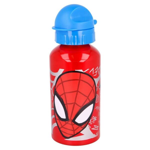 Spiderman Röd Aluminiumflaska 500ml Disney