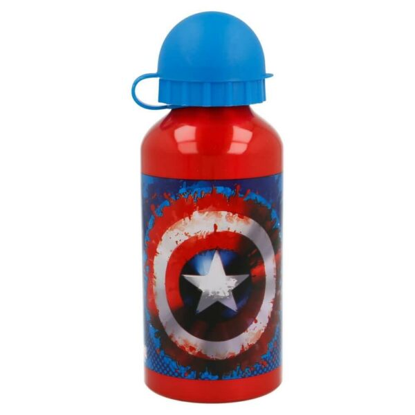 Captain America Aluminiumflaska 400ml Marvel