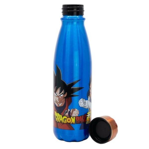 Goku & Vegeta Blå Aluminiumflaska 600ml Dragon Ball