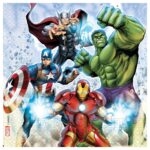 Avengers Servett 33x33cm (20st) Marvel