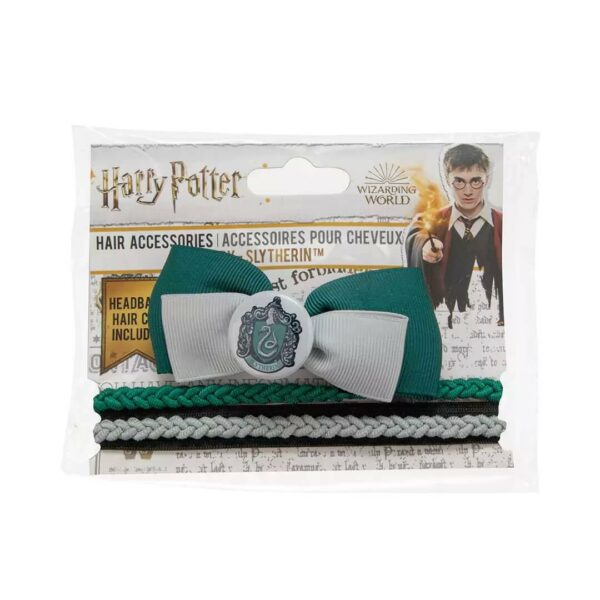 Slytherin Hårband och Hårspänne Harry Potter