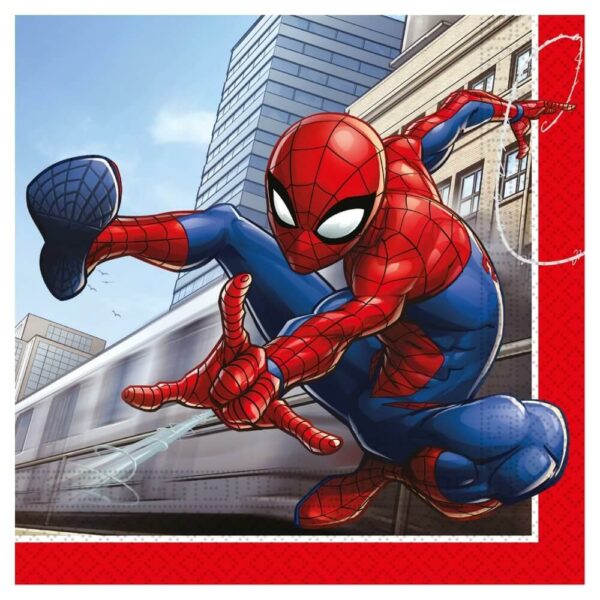 Spiderman Servett 33x33cm (20st) Marvel