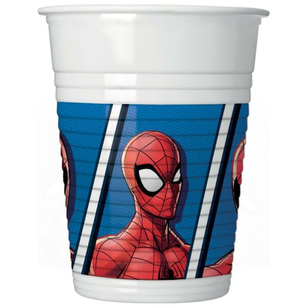 Spiderman Plastmugg 200ml (8st) Marvel