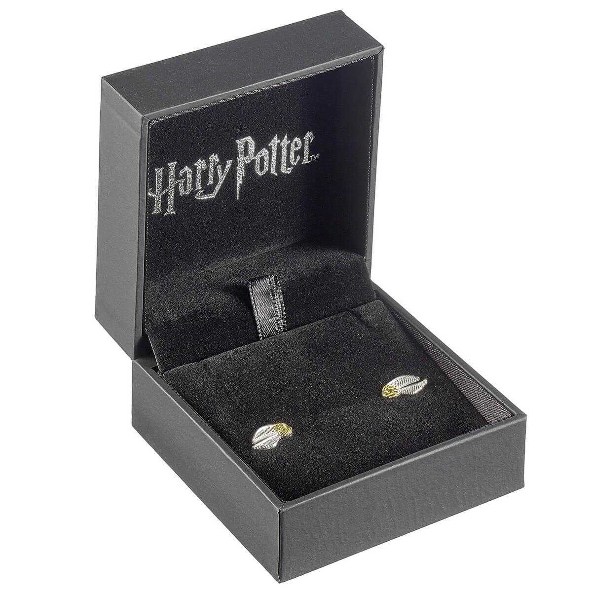 Golden Snitch Örhängen i Silver Harry Potter