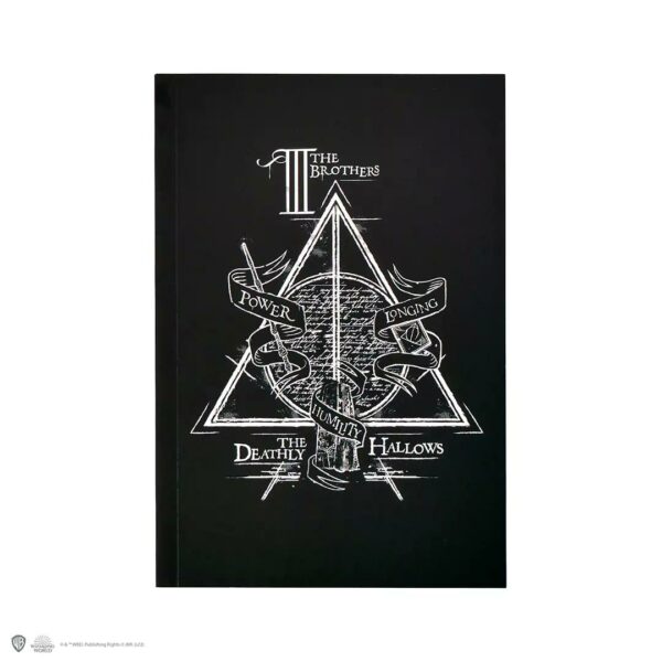 The Deathly Hallows Anteckningsbok A5 Harry Potter