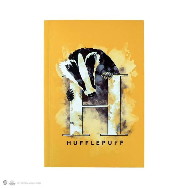 Hufflepuff Grävling Anteckningsbok A5 Harry Potter