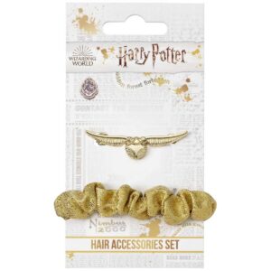 Golden Snitch Scrunchie & Hårnål Harry Potter