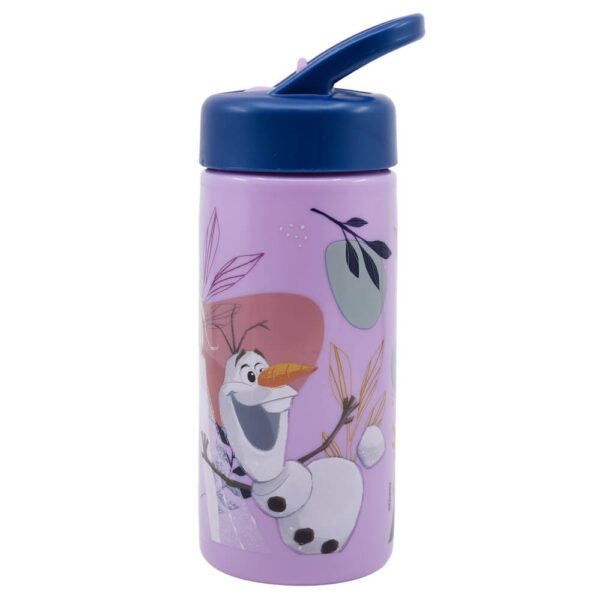 Frost/Frozen Flaska med Pip/Sugrör 410ml Disney