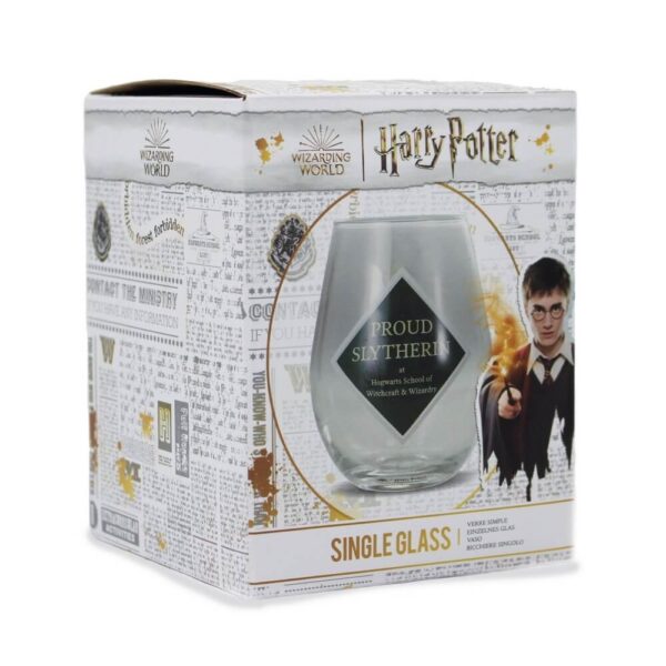 "Proud Slyhtherin" Dricksglas (325ml) Harry Potter