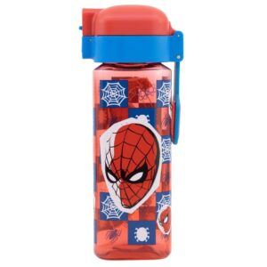 Spiderman Fyrkantig Flaska 550ml Marvel