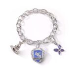 Ravenclaw Lumos Berlockarmband Silverpläterat Harry Potter 2 Ravenclaw Lumos Berlockarmband Silverpläterat Harry Potter