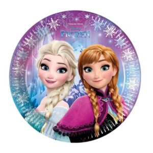 Frost/Frozen Papperstallrik 23cm (8st) Disney