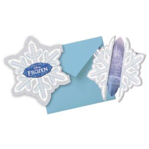 Frost/Frozen Inbjudningskort (6st) Disney