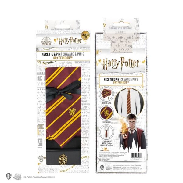 Gryffindor Slips & Pin Deluxe Set Harry Potter