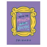 "You're the Monica to my Rachel" Fleece-filt Friends